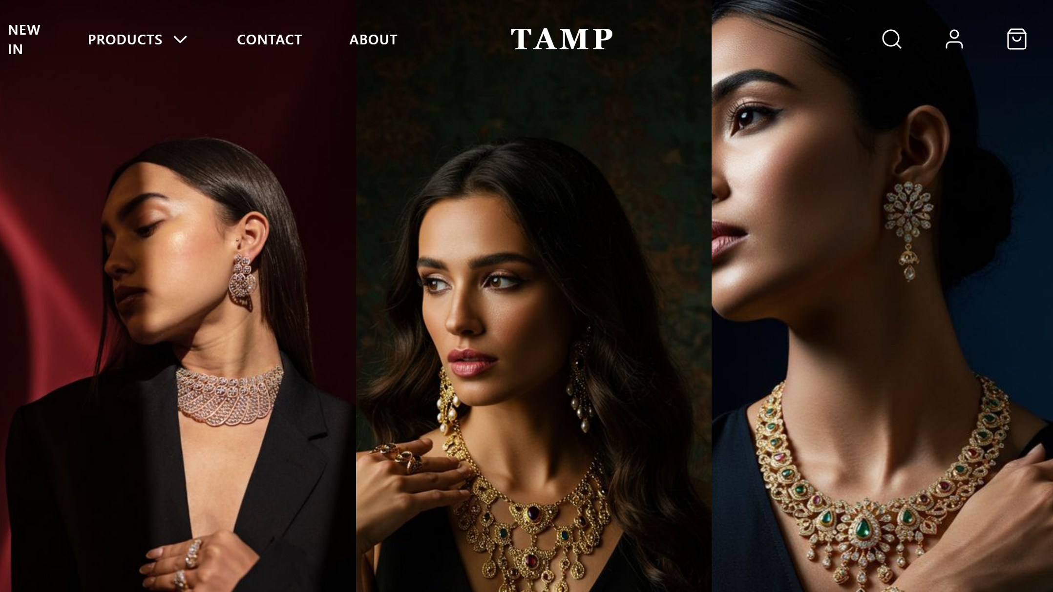 Tamp Jewelry Website
